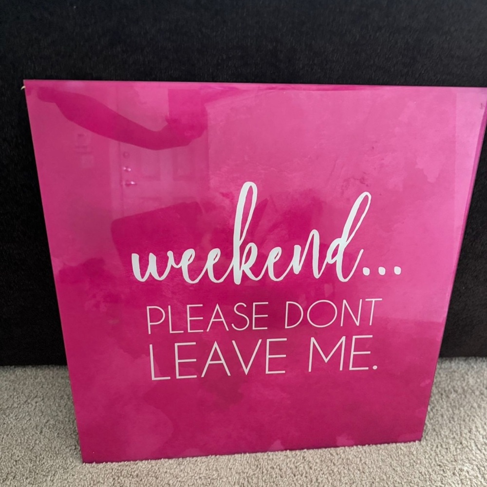 Pink Glass Art Decor